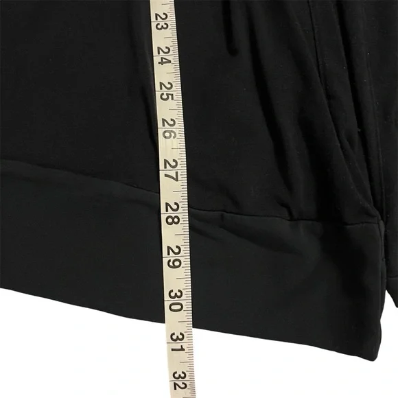 Nike Women’s Black Oversized Dri-Fit Yoga Cardigan, Athleisure Workout lagenlook - Picture 8 of 10